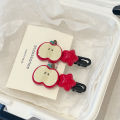Cute Apple Hair Clip Star Duckbill Clip Hair Pin Bangs Side Clip Woman Headwear GJCUTE. 