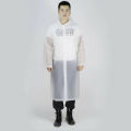 1 Pcs Raincoat High Quality Long Rain coat Lightweight 0.15mm Thick Travel Rain coat for men women.