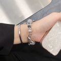 Suitable for Huawei Apple Watch strap applewatchS8 niche high-end women's small fragrance Pandola bracelet. 