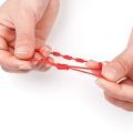 2pcs Handmade 7 Knots Red String Roped Bracelet for Friends Couple Friendship Braid Rope Bracelets Wristbands. 