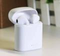 i7S TWS Double Dual Mini Wireless 4.1 Bluetooth Earphone With  - White - Bluetooth Headphone - Air Buds - Tws - Bluetooth Headphone. 