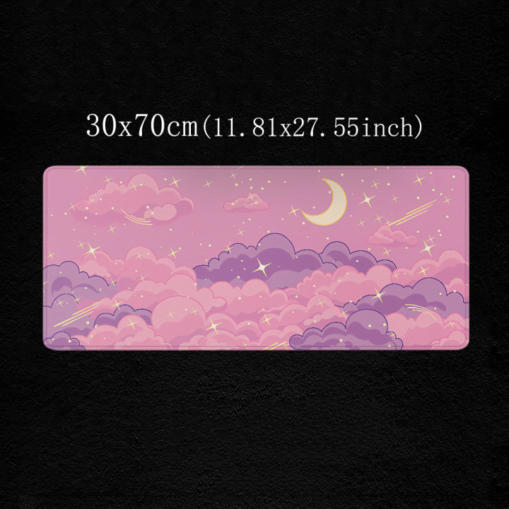 Pink%20Mouse%20Pad%20Skyscape%20Large%20Mousepad%2090x40%20Gaming%20Accessories%20Pads%20Rubber%20Computer%20Desk%20Mat%20Xxl%20Extended%20Mouse%20Mats%20-%20Image%204