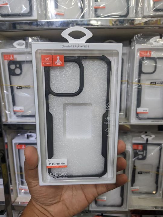 Xundd%20Beetle%20Series%20For%20apple%20iPhone%2014%20Pro%20Max%20(6.7")%20Series%20Flat%20Leather%20Shockproof%20Bumper%20Case%20-%20Image%203
