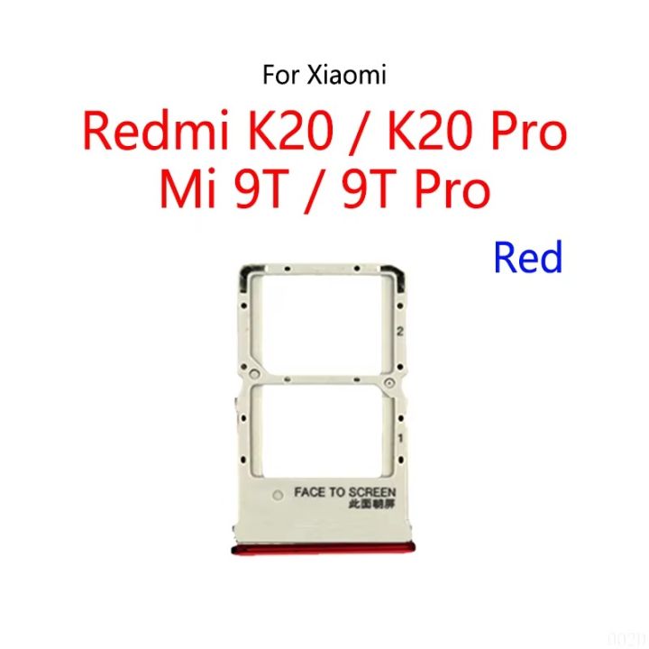 For%20Xiaomi%20Mi%209T/%209T%20Pro/%20Redmi%20K20/K20%20Pro%20Sim%20Tray%20Micro%20SD%20Card%20Slot%20with%20Sim%20Ejector%20Pin%20Replacement%20Part%20-%20Image%206