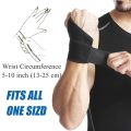 Men Women Wrist Band Support for Adjustable Wrist Bandage Brace for Sports, Wristband Compression Wraps, Tendonitis Pain Relief. 