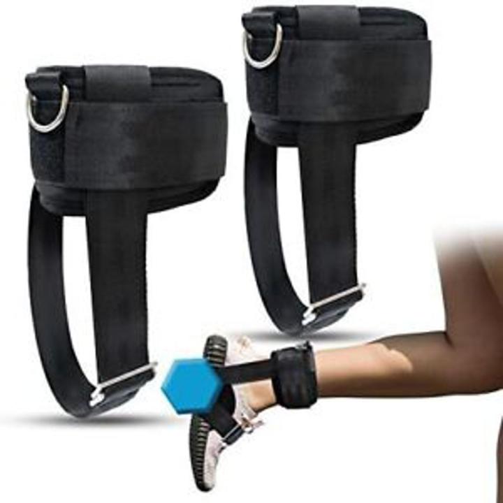 Legs & Hands Exercise Attachment Straps Ankle Straps Adjustable Weight Lifting Shoe Attachment Leg Curl Ankles Strap