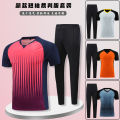 ew basketball referee suit with printed men's and women's short eeed -shirts, professional sports training forms, referee jerse. 