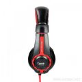 Havit H2116D 3.5mm (Dual Port) Stereo with Mic Headset for Computer - Black/Red. 