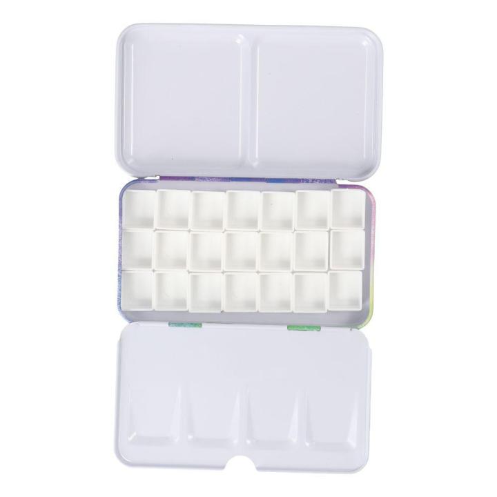 Tray%20Palette%20Kit%20Iron%20Empty%20Watercolor%20Palette%20Metal%20Purple%20Green%20Tin%20Palette%20Plastic%20Plein%20Air%20Painting%20DIY%20Painting%20-%20Image%202