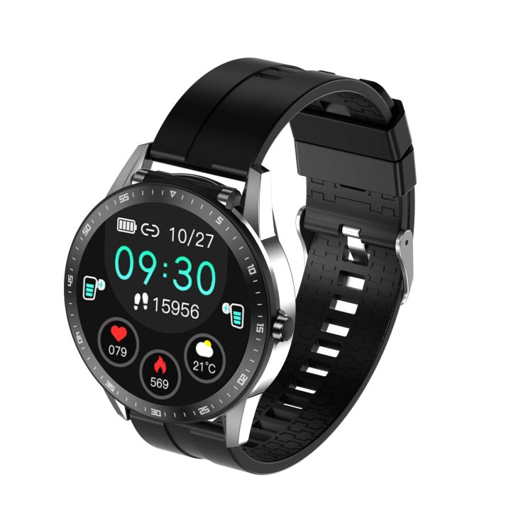 L60%20PLUS%201.28inch%20HD%20Full%20Screen%20Touch%20Display%20Smart%20Watch%20ITX7%20Waterproof%20Gift%20Wristwatch%20Fitness%20Monitor%20For%20Man%20Woman%20-%20Image%202