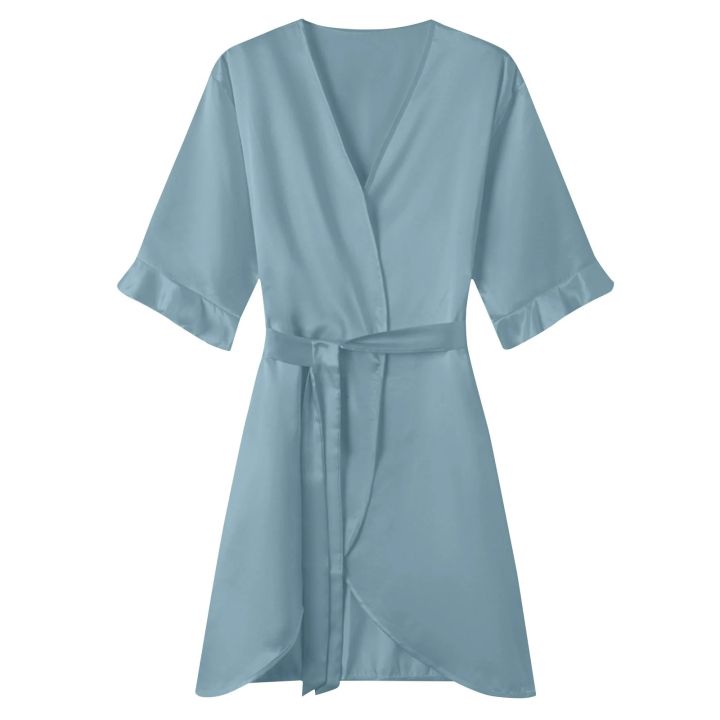 Delicate%20Allure:%20Ruffle%20Satin%20Robe%20for%20Effortless%20Bridal%20Relaxation%20-%20Image%202