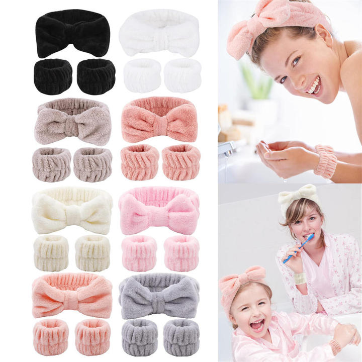 Face Washing Headgear Quick-drying Hair Wraps Absorbent Hair Accessories Spa Headwraps Microfiber Headbands