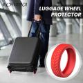 Luggage Wheel Covers 8pcs Silicone Wheel Protectors for Suitcase Scratch-proof Noise Reducing Covers Suitcase Wheel Protectors. 