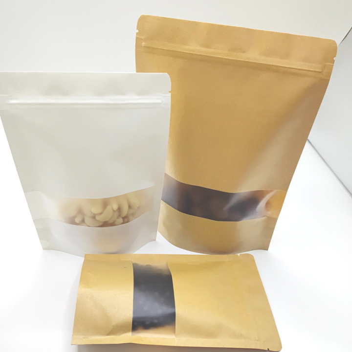 100/pcs%20StandUp%20Zip%20Lock%20Kraft%20Paper%20Window%20Bags%20for%20Gift,%20Dried%20Food,%20Fruit,%20Tea%20Packaging%20SelfSealing%20Pouches%20with%20Zipper%20-%20Image%204