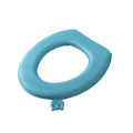 EVA waterproof toilet mat thickened all-season universal toilet cushion adhesive household toilet cushion cover.