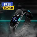 LED Sports Running Watch Date Rubber Bracelet Digital Wrist Watch.