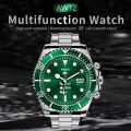 AW12 Smart Watch Stainless Steel Men's Business Watch - #1.