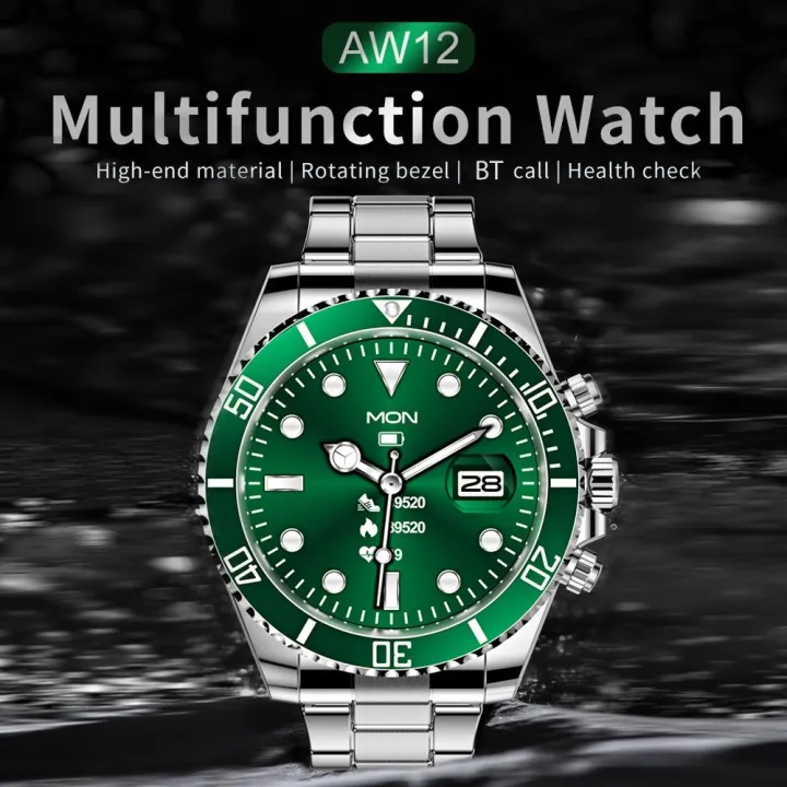 AW12%20Smart%20Watch%20Stainless%20Steel%20Men's%20Business%20Watch%20-%20#1%20-%20Image%202