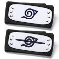 One Pcs Naruto Konoha Logo Forehead Headband Protector Headgear Turban Cosplay Decor.