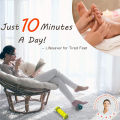 Massage Ball,Foot Pain Therapy Kit,Plantar Fasciitis,Heel Spur,Sore Muscles,Trigger Point - Back,Arm,Neck,Leg Circulation Roller.