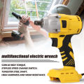 KOGEEK 1/2 Inch Electric Rechargeable Brushless Impact Wrench Cordless Electric Screwdriver DIY Power Tool Wrenches with LED Light. 