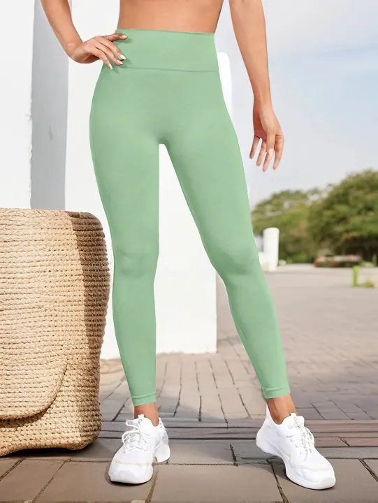 Super%20Long%20Yoga%20Pants%20Fitness%20Gym%20Tights%20Push%20UpLeggings%20Seamless%20High%20Stretch%20Tummy%20control%20Wide%20Waistband%20Sport%20Tights%20-%20Image%204