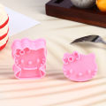 【100%-original】 KT Cat Shape Sandwich Mold Cutter Little Shape Sandwich Kitchen Breakfast Tool.