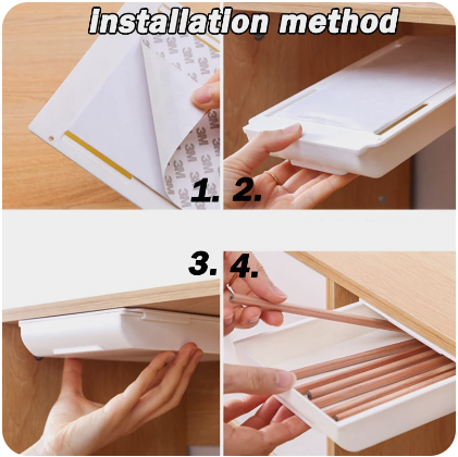 Hidden%20Table%20Drawer%20Box%20Drawer%20Storage%20Box%20Self%20Stick%20Pencil%20Tray%20Stand%20For%20Under%20Desk%20Storage%20Drawer%20Home%20Organizer%201Pcs%20-%20Image%208