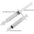 【Atoztide Store】2PCS Portable Baby Irrigator Syringe Nose Cleaner Tube Nasal Aspirator.. 