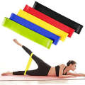 Resistance Bands Skin Friendly Resistance Fitness Exercise Loop Bands With 5 Strength Levels Great For Yoga Pilates Training Physio Therapy Stretching Home Gym Women & Men Workout - Gym Equipment. 