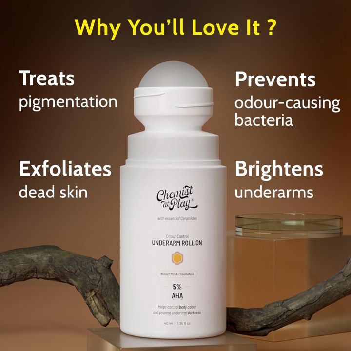 Chemist%20at%20Play%20UnderArm%20Roll-On%20with%205%25%20AHA%20Lactic%20Acid%20&%201%25%20Mandelic%20Woody%20Musk%20Fragrance%2040ml%20-%20Image%202