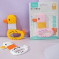 Baby Duckling Cartoon Dental Gel Silicone Teether Toy 9468. 