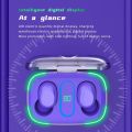 【FUPANG】TWS wireless Bluetooth handfree HiFi sound music gaming earbuds Noise waterproof earphones headset with charging case.