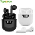 J55 Wireless Earphone Bluetooth Headphones Touch Control Earbuds Digital Display Headset with Microphone. 