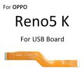 Main Motherboard LCD Display Connector Flex Cable Parts For OPPO Reno4 Reno5 Pro Lite SE F K Z 5G. 