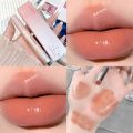 Jelly Lipstick Moisturizing Mirror Water Light Solid Lip Gloss Glass Tea Red Orange Lipstick Tint Makeup Cosmetics.
