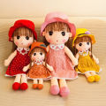 45/90cm Super Cute Plush Girl Doll Ragdoll Plush Dolls For Girls Toy Stuff Toys For Girls Stop Toys For Birthday Gift For Girls Stuff Toys For Big Size. 