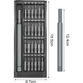 24 in 1 Magnetic Multi-purpose Precision Screwdriver Set disassembling laptop and millet mobile phone repair tool Aluminium S2 Steel Repair Tool. 