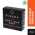 Ribana Organic Goat's Milk Beauty Soap Bar- 110gm. 
