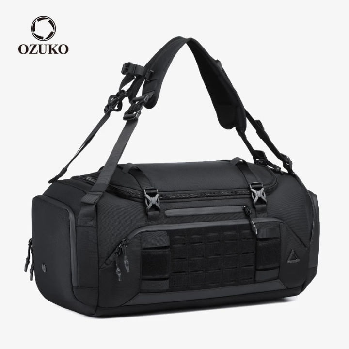 OZUKO 9779 50L Fashion Travel Laptop Backpacks For Men Casual Weekender ...