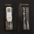 Transparent Shrink Film Bag Anti-dust Protective Case Cover for TV air conditioner remote Control shrink plastic sheets S/L.