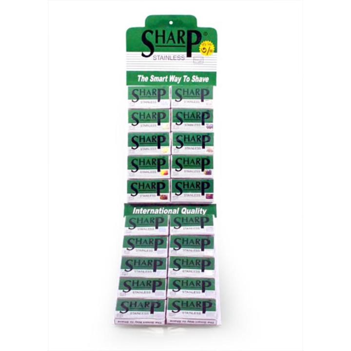 Sharp Stainless Double Edge Safety Razor Blades 100 pcs
