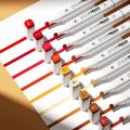 Guangbo Double Headed High quality Marker Pens - Professional Marker Pen Set for Coloring Fine Arts Guangbo 80 color set.