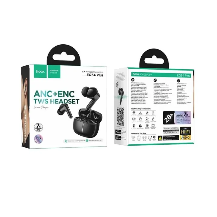 Hoco%20EQ34%20Plus%20TWS%20Earbuds%20%E2%80%93%20Active%20Noise%20Cancelling%20(ANC+ENC)%20%E2%80%93%20App%20Control%20%E2%80%93%20Bluetooth%205.4%20-%20Image%203