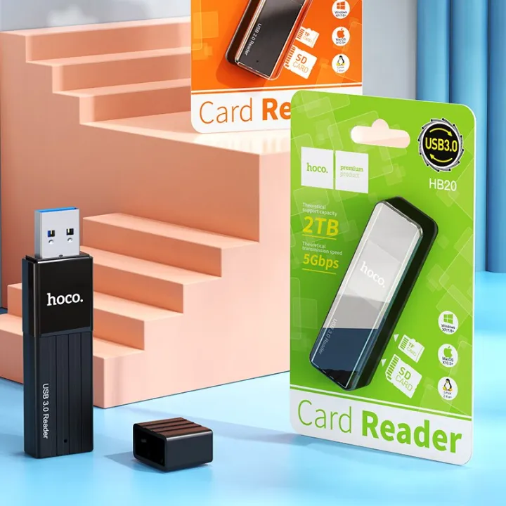 HOCO%202in1%20Card%20Reader%20USB%203.0%202.0%20SD%20Micro%20SD/TF%20Card%20Memory%20Reader%20Multi-card%20USB%20Writer%20Adapter%20Flash%20Drive%20Laptop%20Accessories%EF%BC%88USB2.0%EF%BC%89%20-%20Image%207