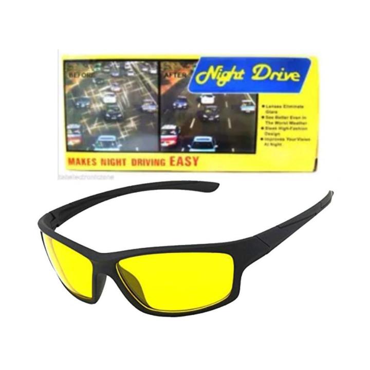 Yellow Lens Night Vision Glasses Driving Glasses