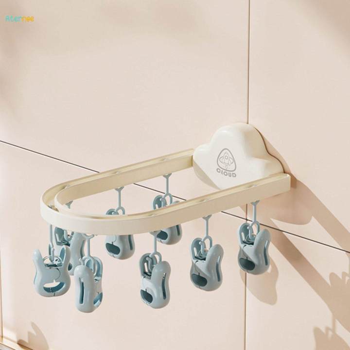 Rotate%20Drying%20Hangers%20Space%20Saving%20Laundry%20Rack%20for%20Hat%20Baby%20Clothes%20Socks%20-%20Image%202