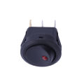 20Pcs 12V 20A 3 Position Terminal Rocker LED Toggle Switch Blue & Red.