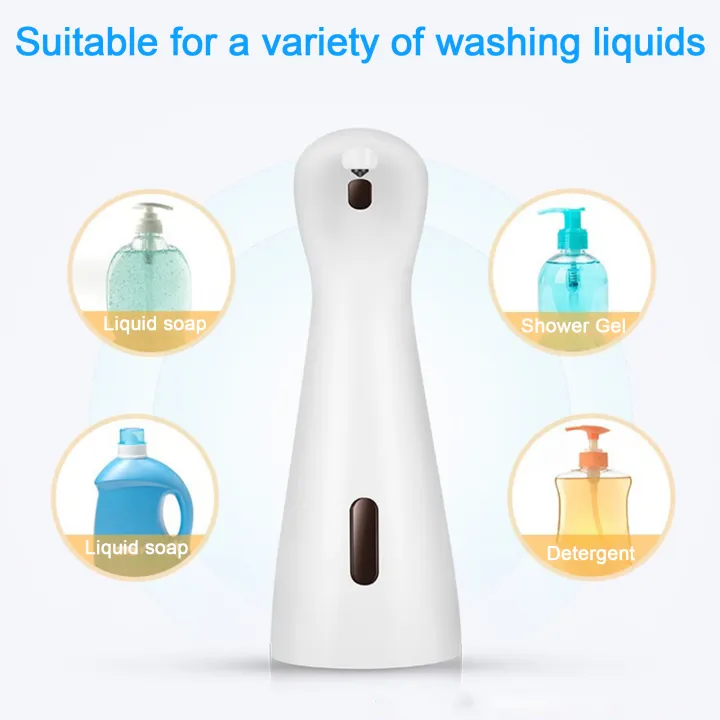 200ml%20Automatic%20Foam%20Soap%20Dispenser%20Infrared%20Motion%20Sensor%20liquid%20Soap%20Dispenser%20Hand%20Cleanser%20Washroom%20for%20Kitchen%20Bathroom%20Restroom%20Hotel%20-%20Image%203