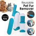 Pet Hair Remover Brush Fur And Lint Removal Brush with Self-Cleaning Base. 